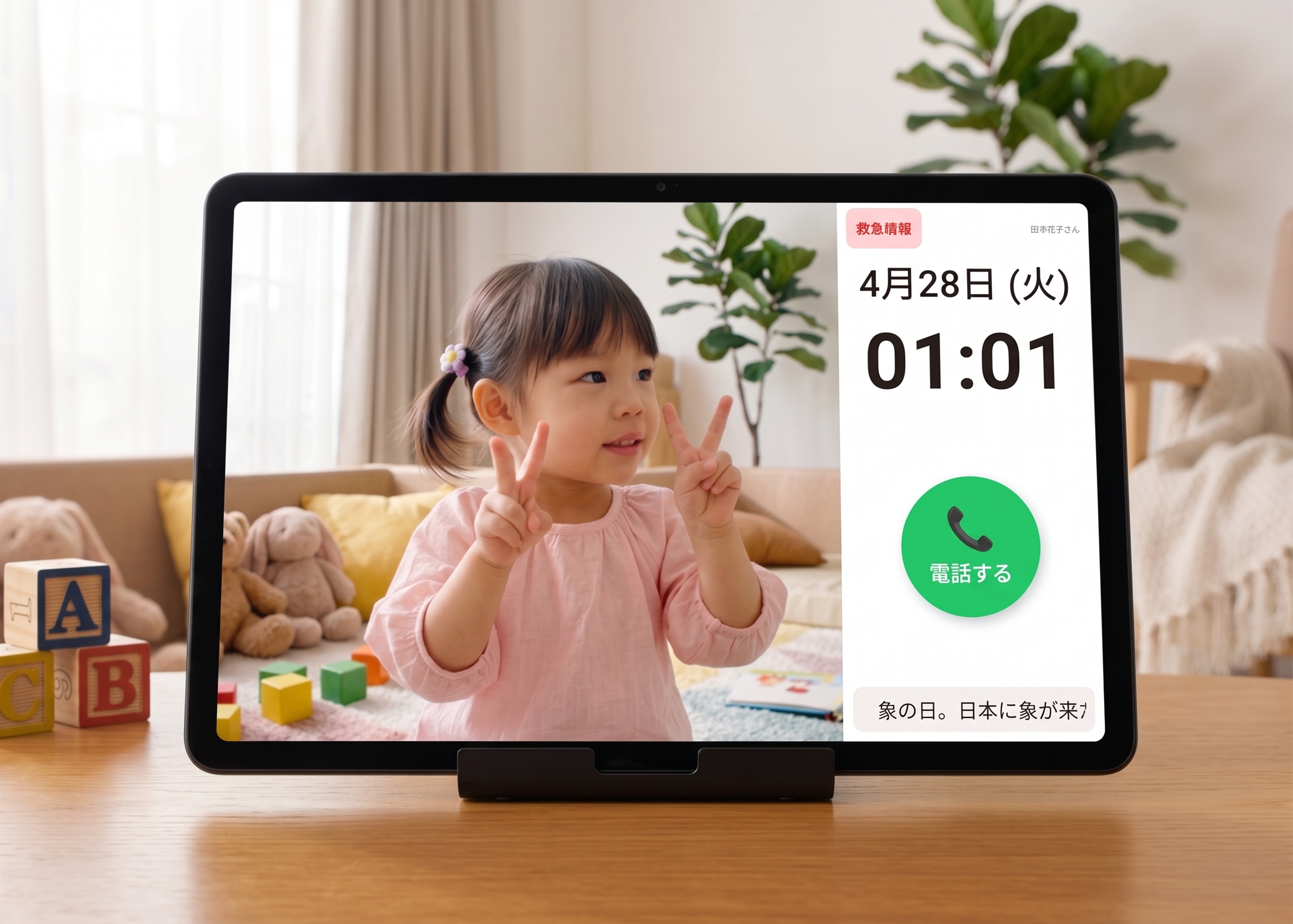 BabuuTalk専用タブレット Wi-Fiモデル（Xiaomi Redmi Pad 2 / 11インチ）