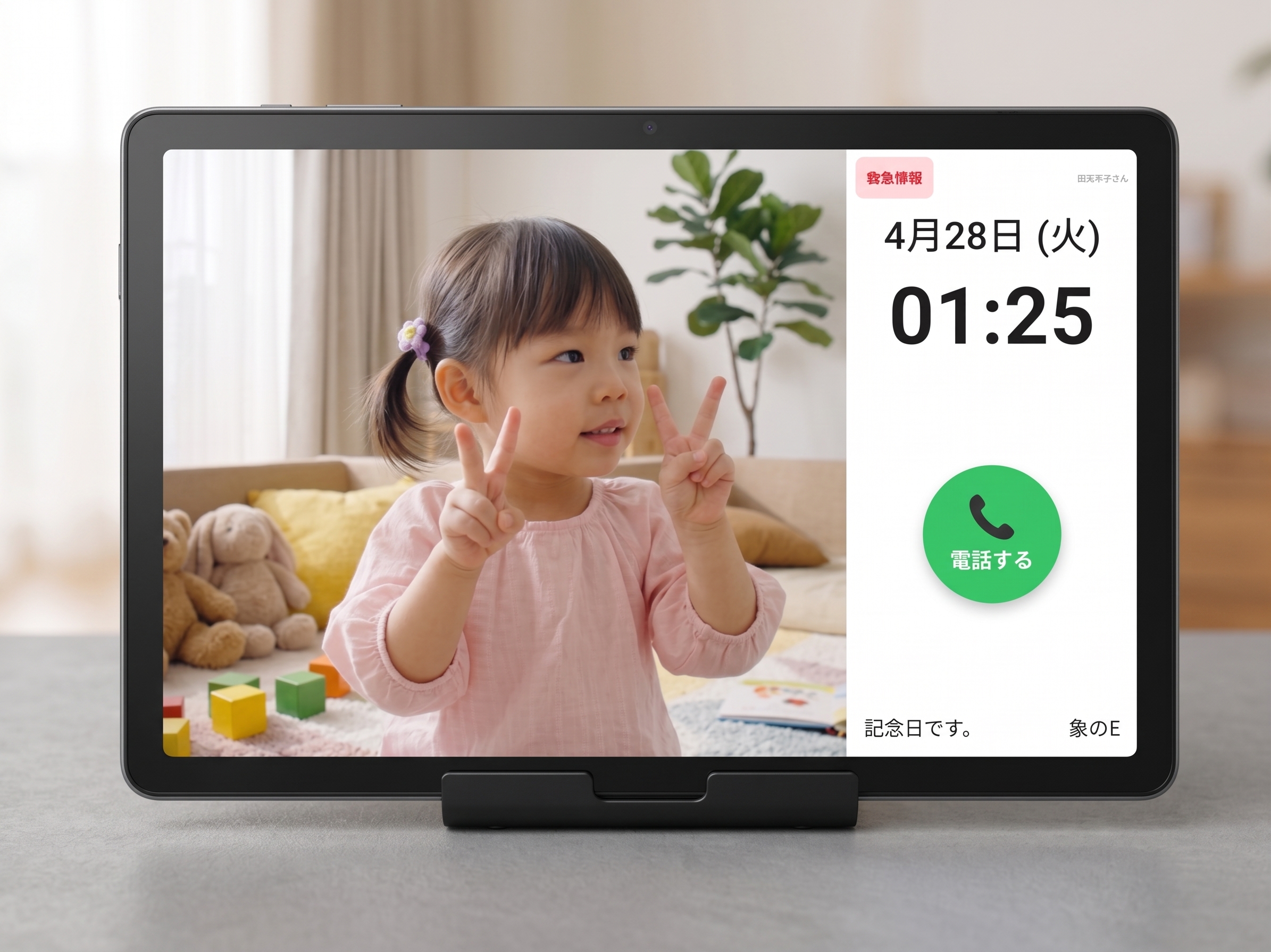 BabuuTalk専用タブレット SIMモデル（ZPad3 / 11インチ）
